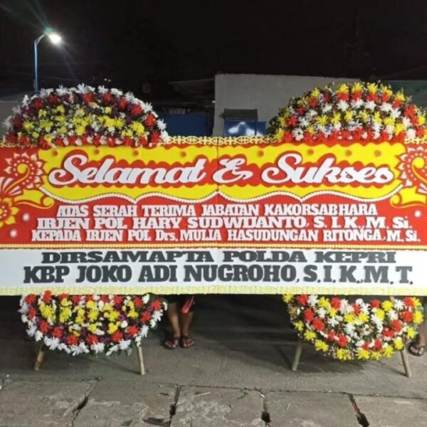 Karangan Bunga Selamat & Sukses