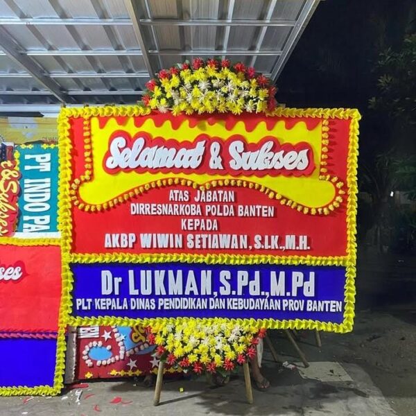 Karangan Bunga Selamat & Sukses