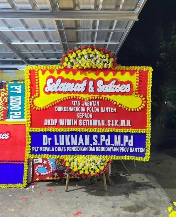 Karangan Bunga Selamat & Sukses