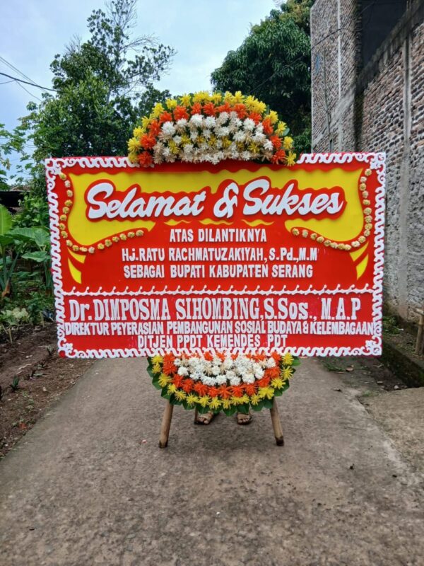 Karangan Bunga Selamat & Sukses