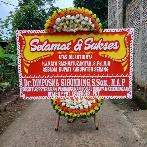 Karangan Bunga Selamat & Sukses