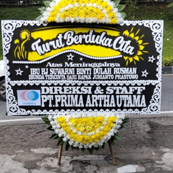 Karangan Bunga Duka Cita