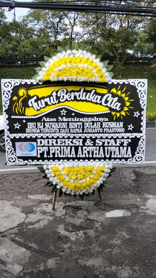 Karangan Bunga Duka Cita
