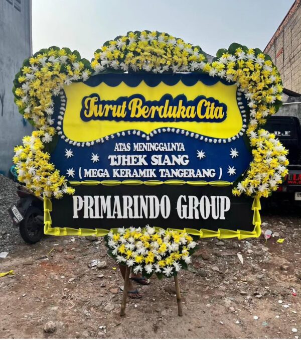 Karangan Bunga Duka Cita